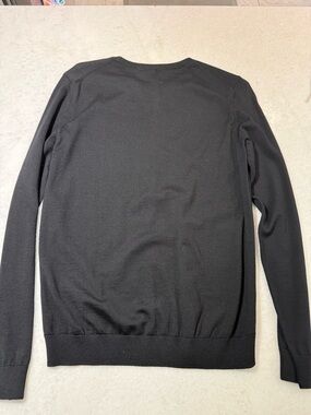 Boss Men's Black Crewneck Sweater